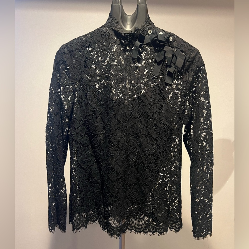 J. Crew lace blouse